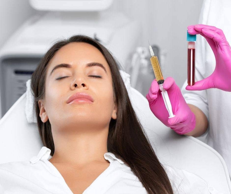 PRP (Platelet-Rich Plasma) and Laser Resurfacing